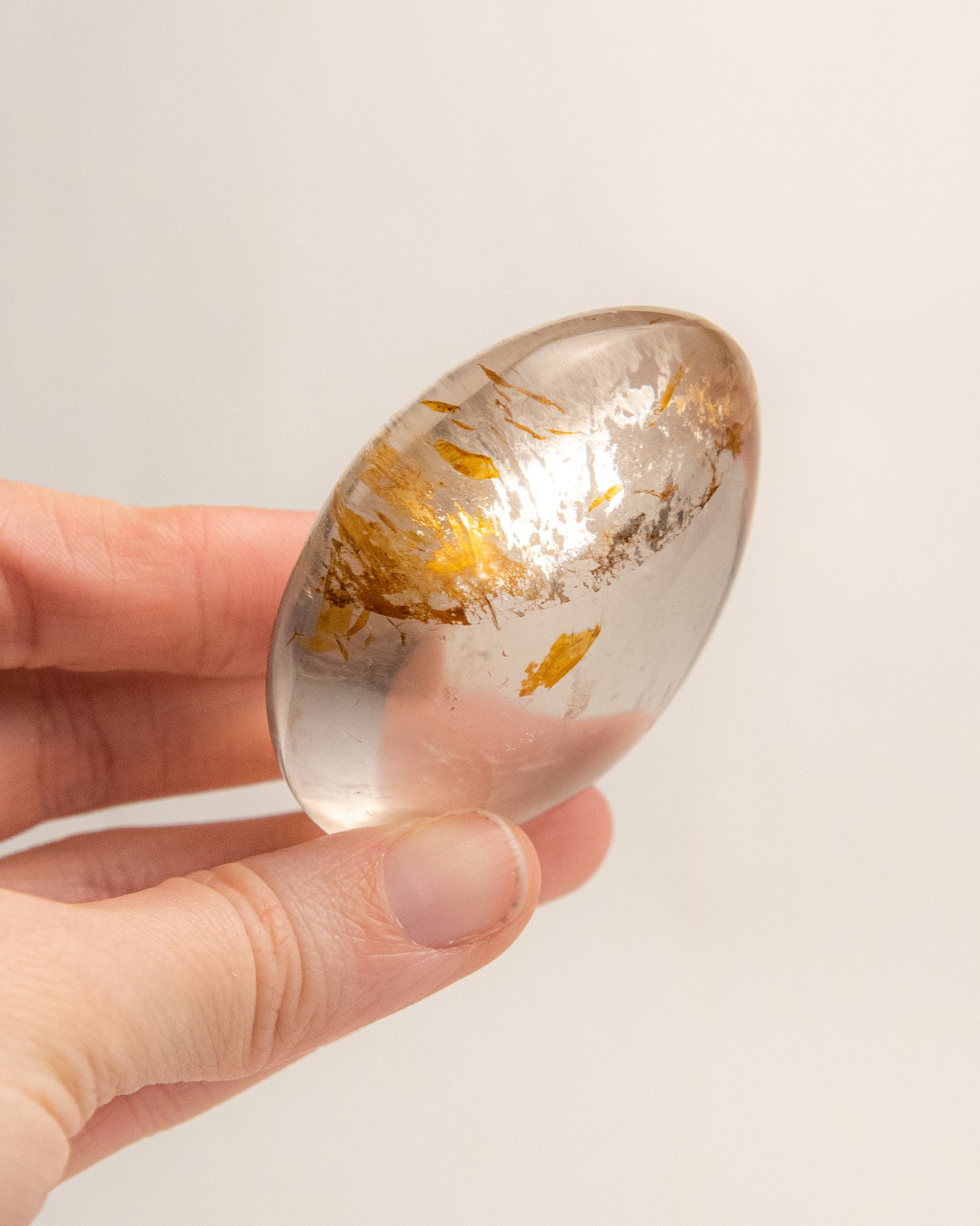 Hematite Quartz Palmstone