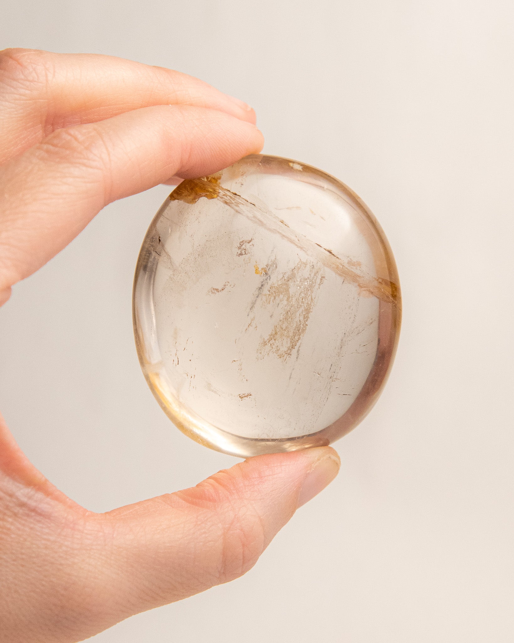 Hematite Quartz Palmstone