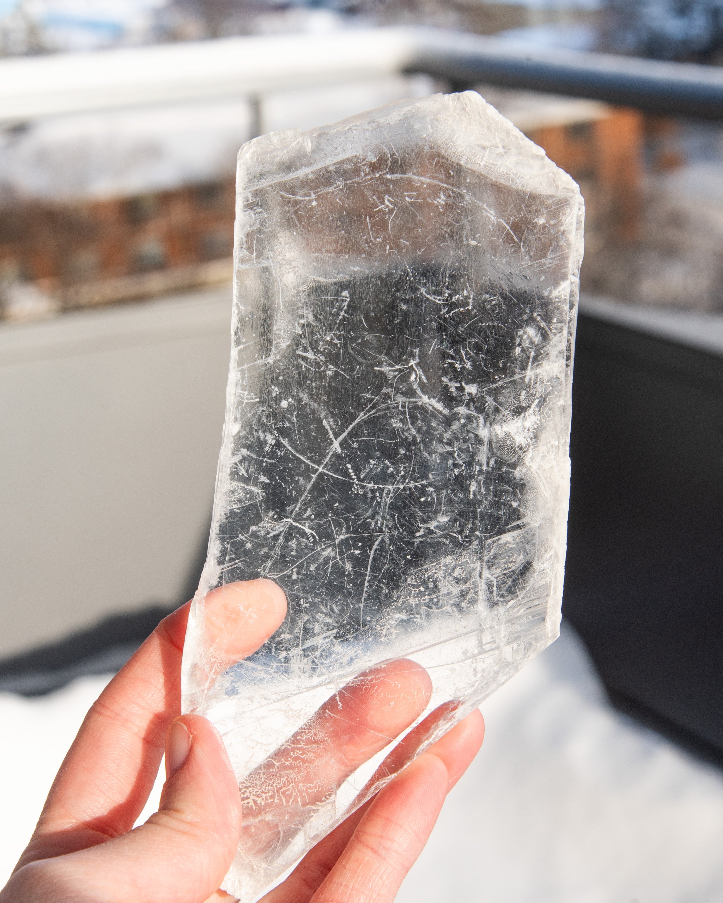 Selenite Slab
