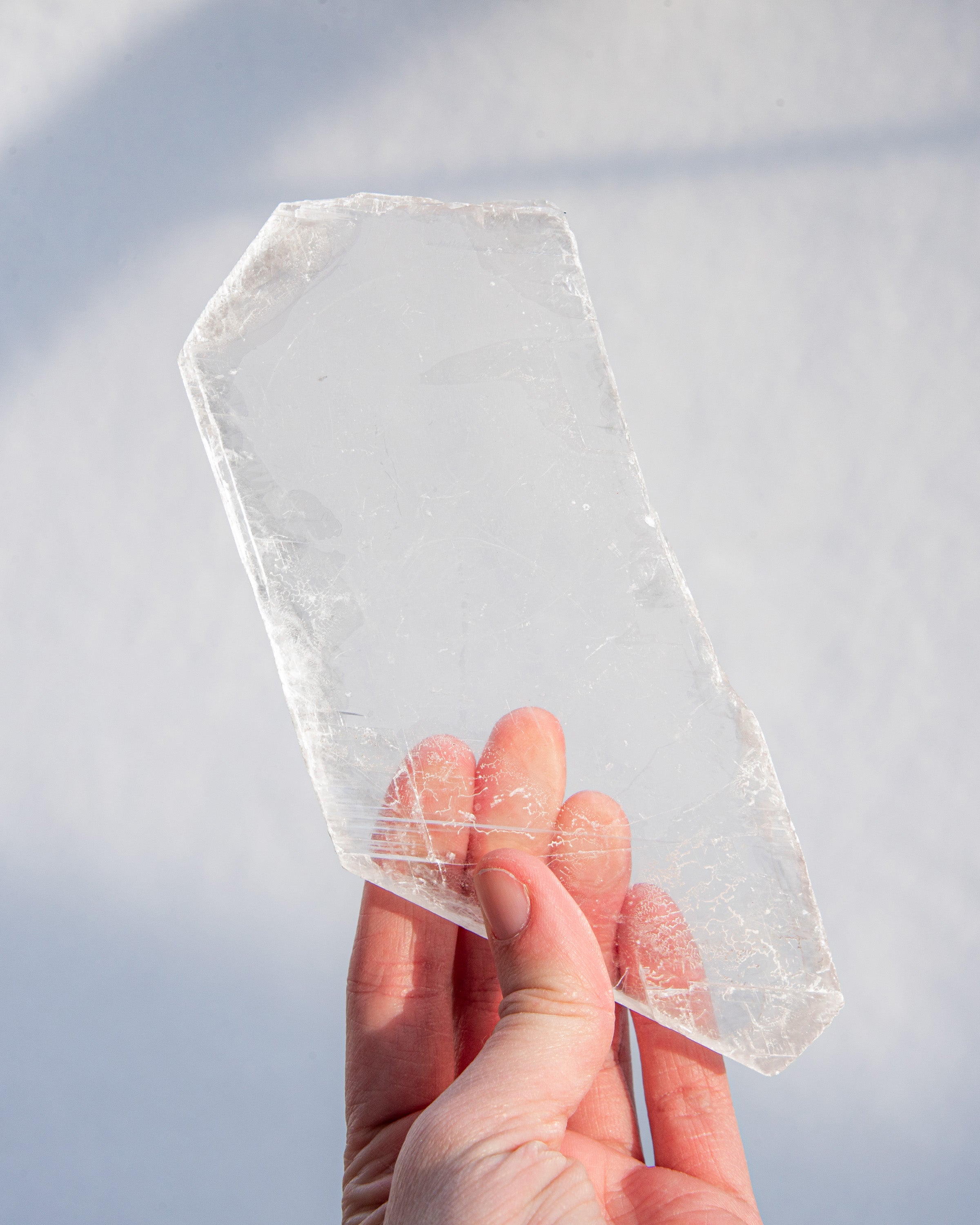 Selenite Slab