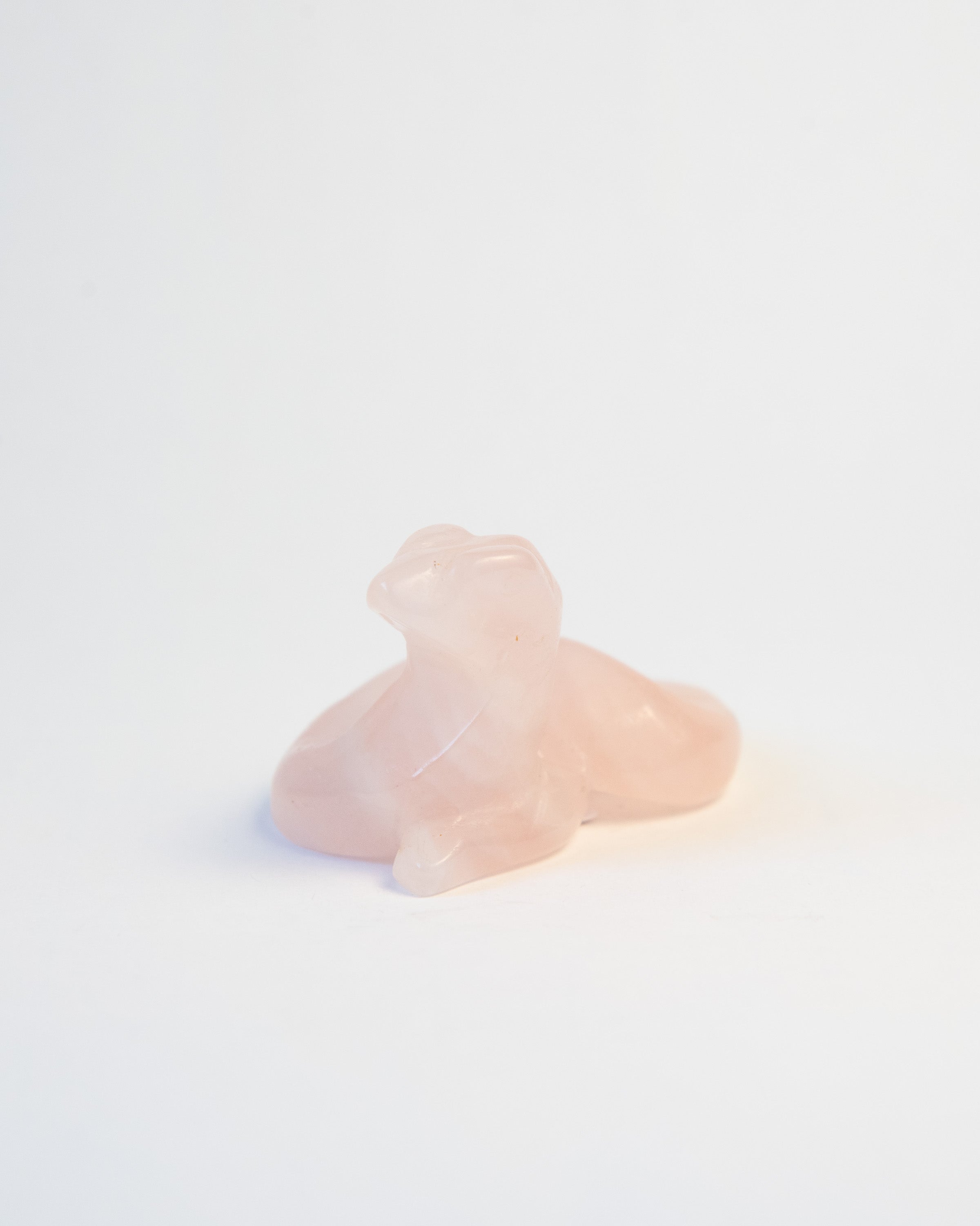 Rose Quartz Snake