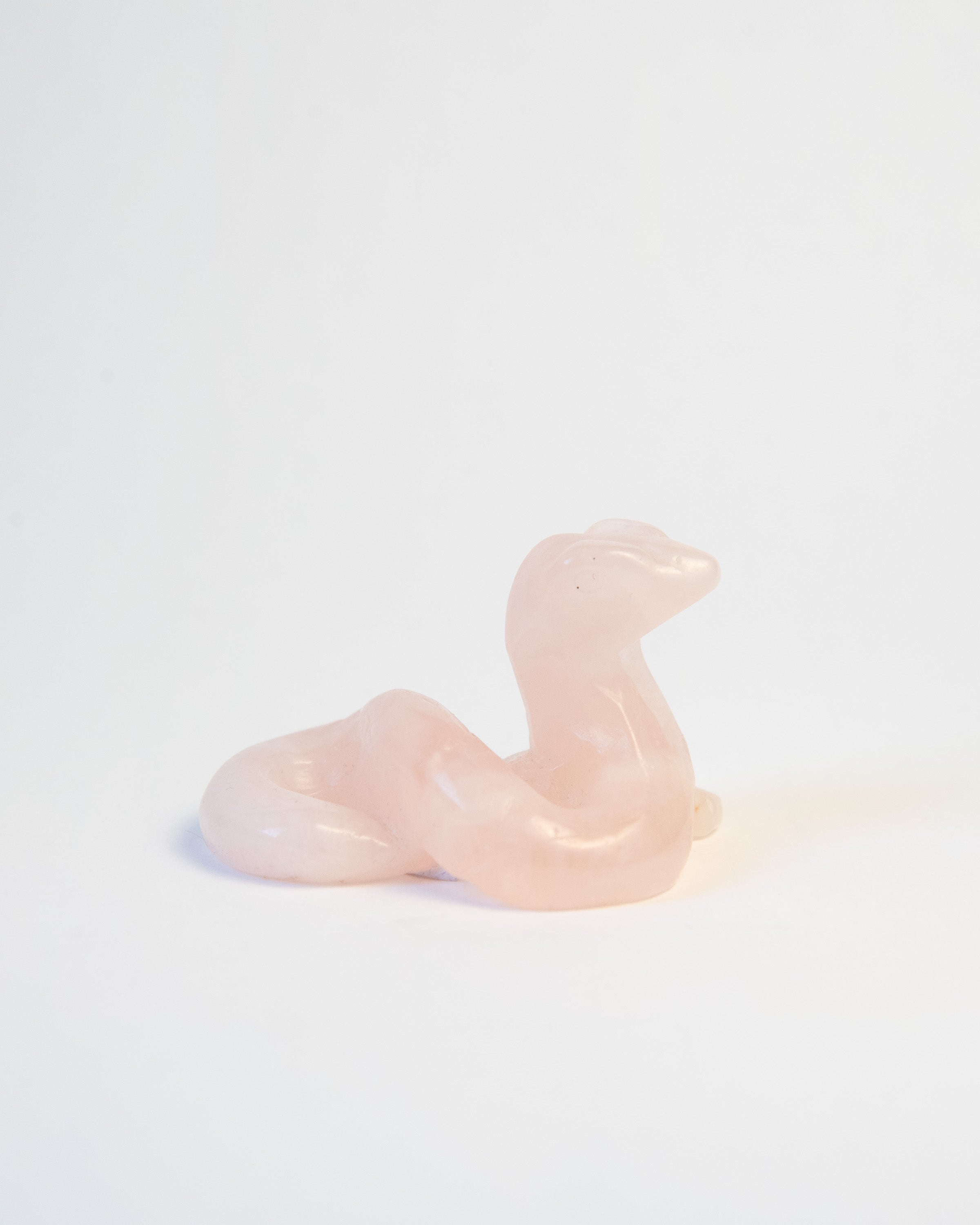 Rose Quartz Snake