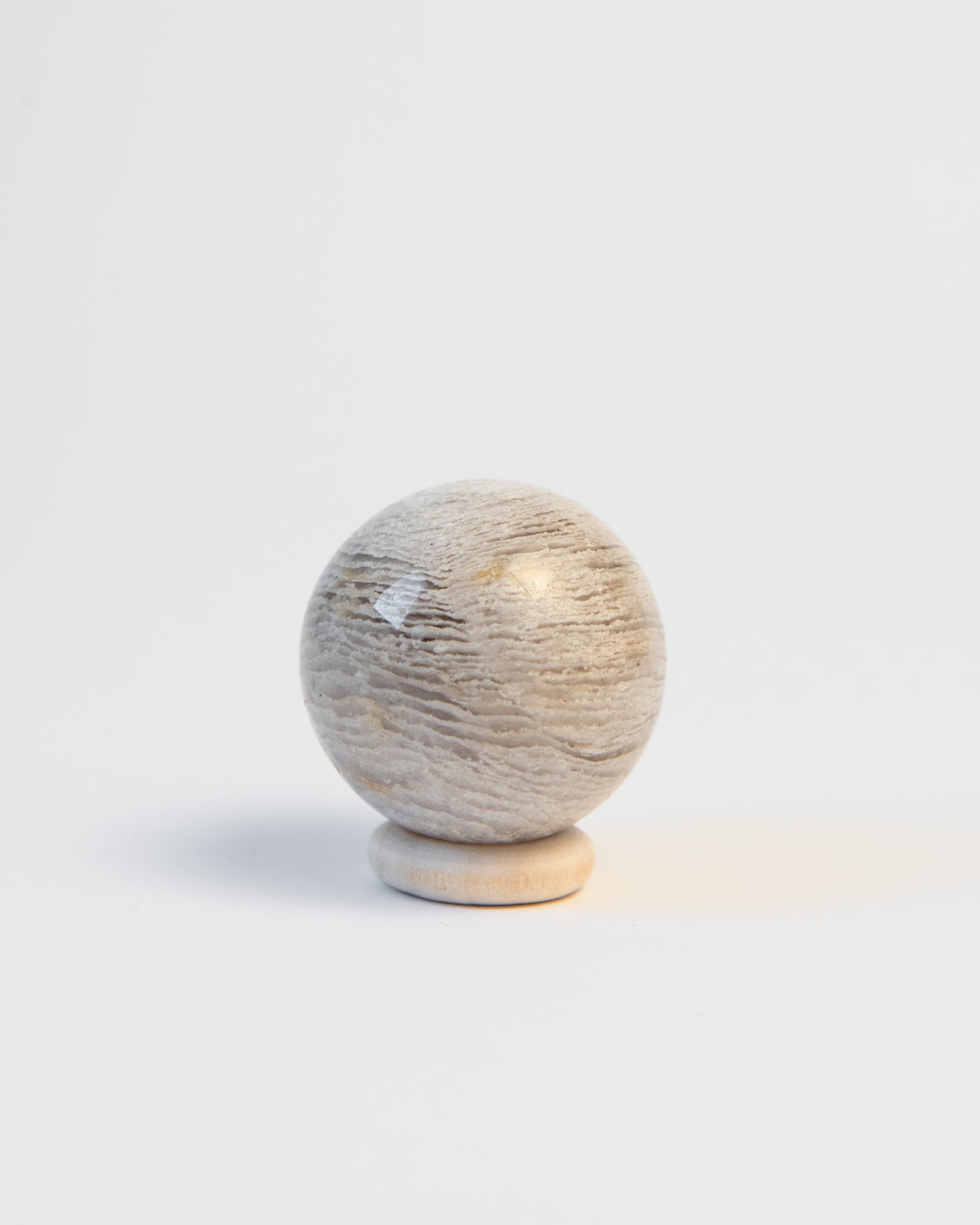 Thousand Layer Garden Quartz Mini Sphere