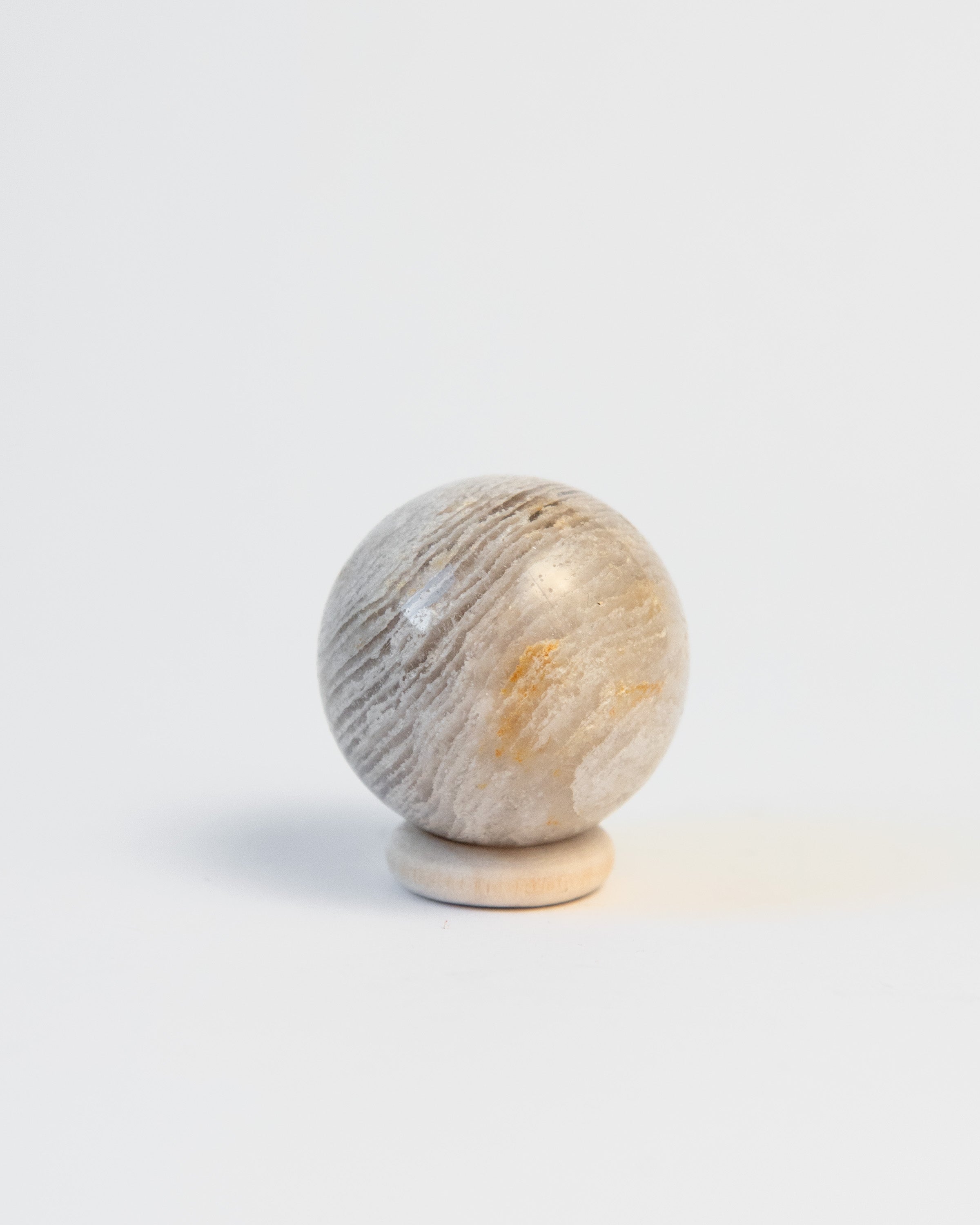 Thousand Layer Garden Quartz Mini Sphere