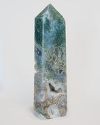 Statement Moss Agate Tower