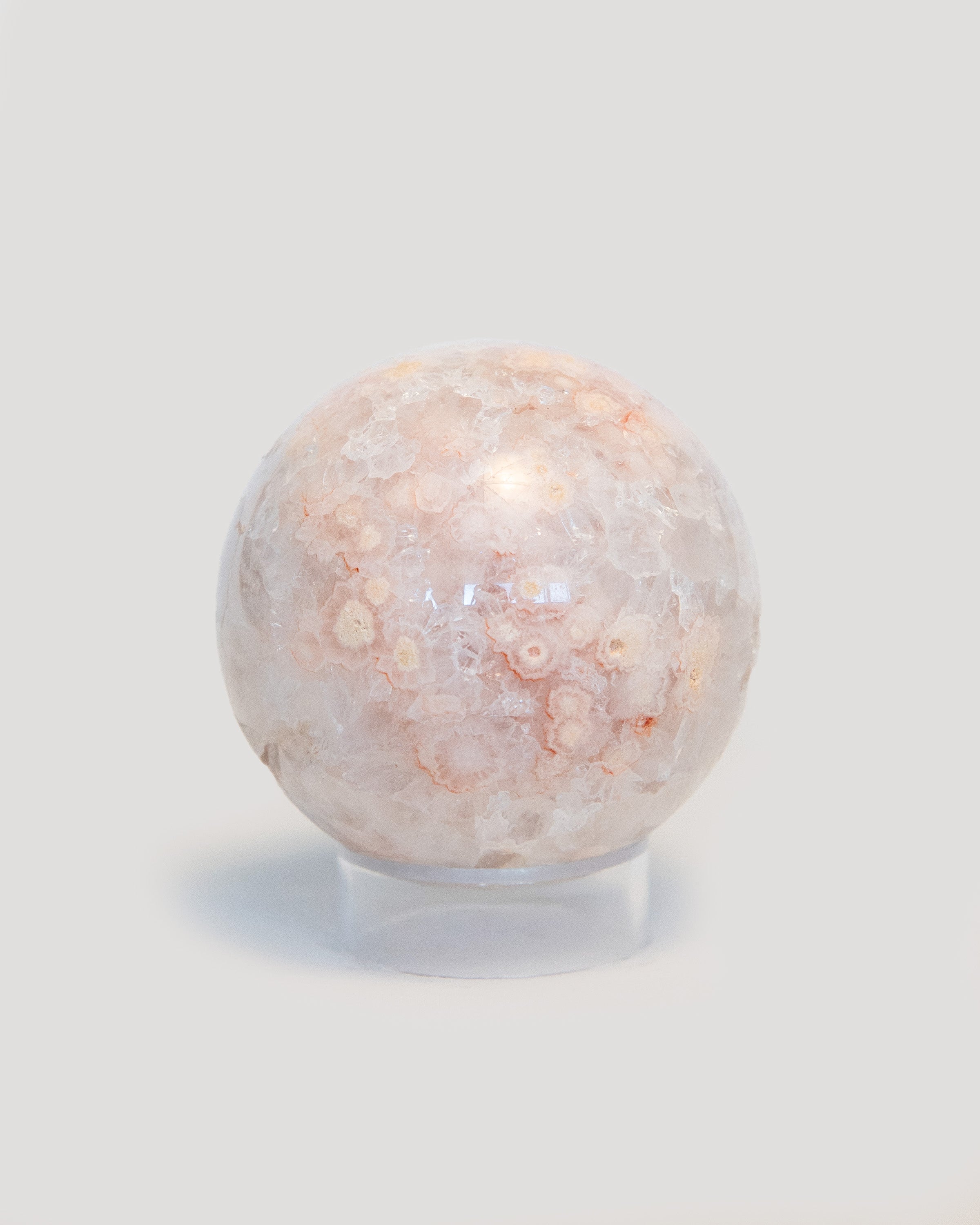 Flower Amethyst Sphere