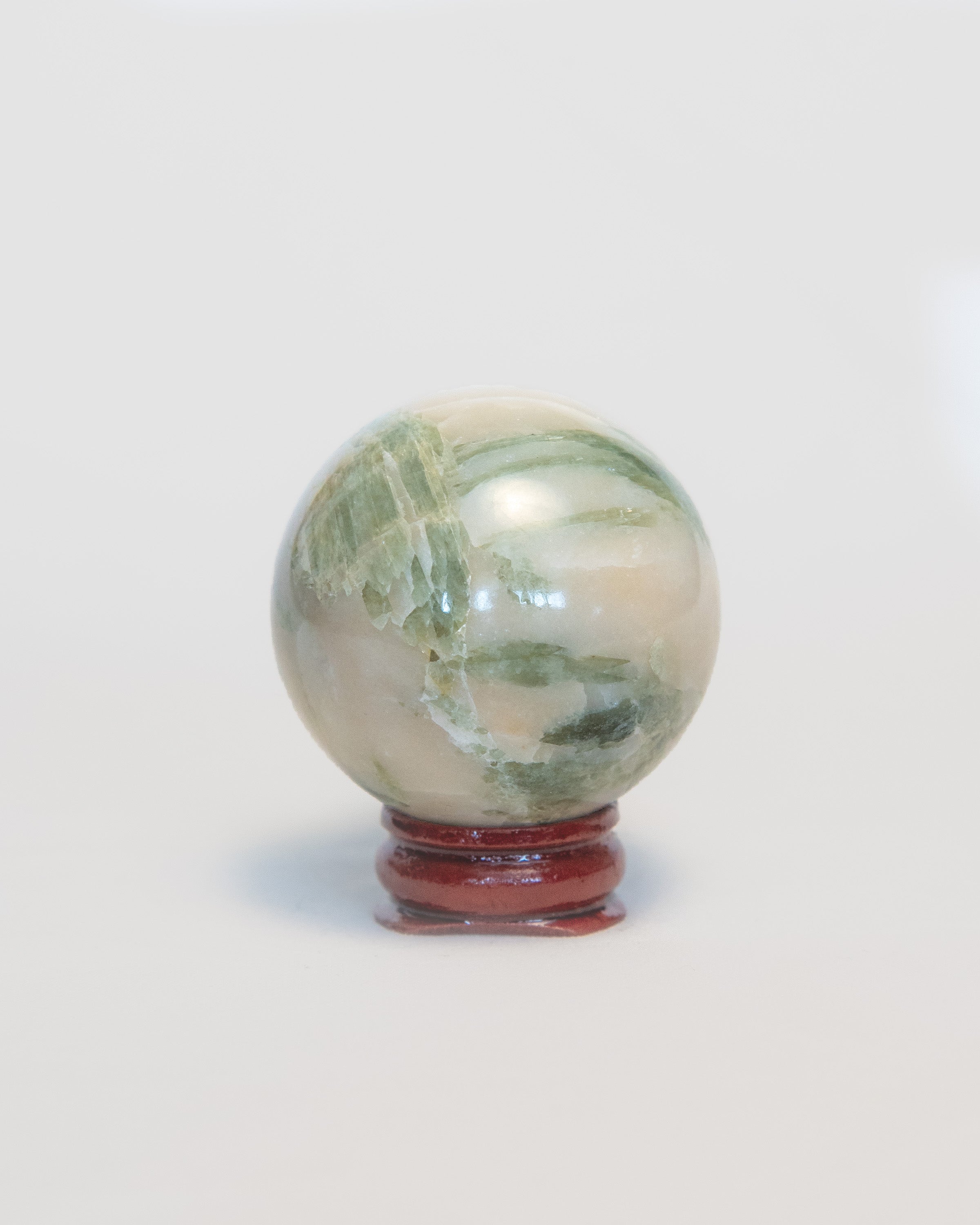 Green Tourmaline Sphere