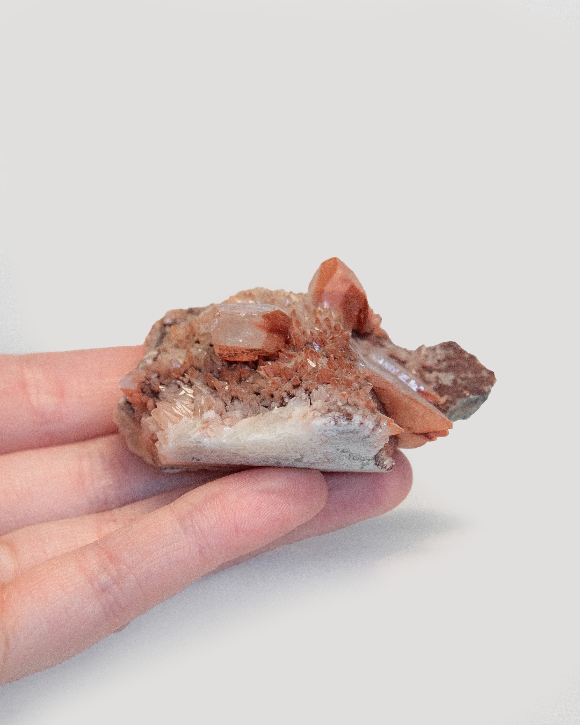 Hematite Quartz Specimen