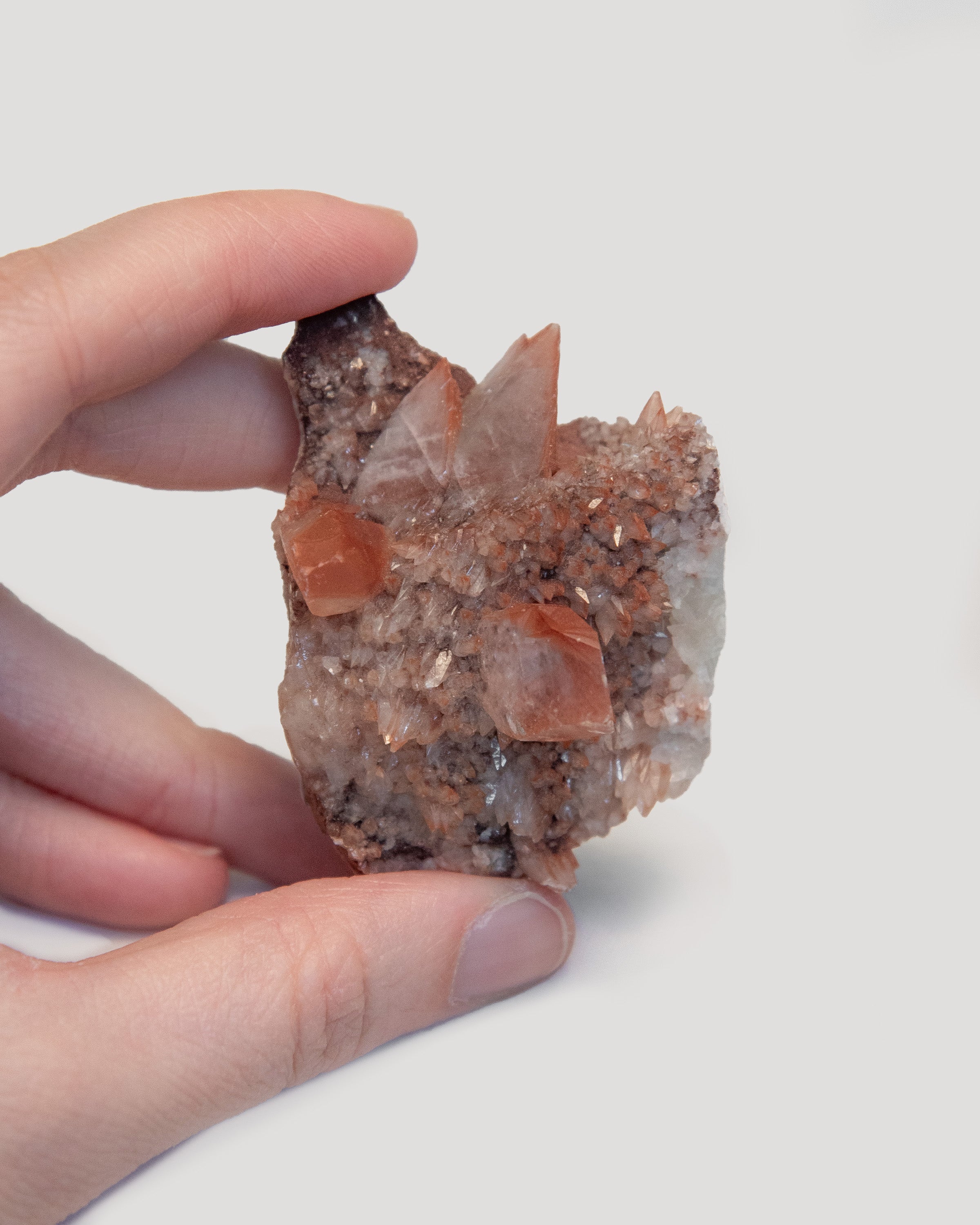 Hematite Quartz Specimen