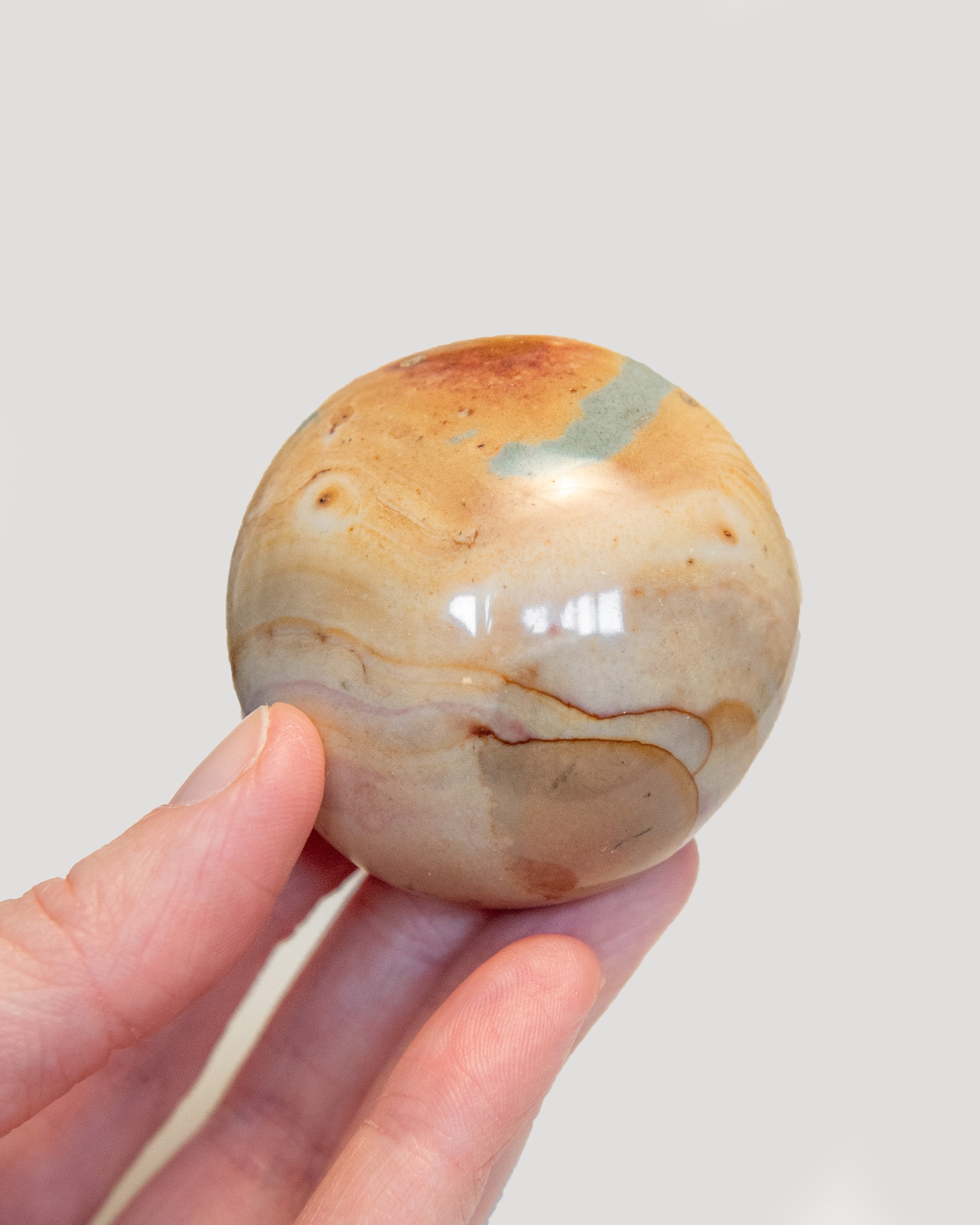 Polychrome Jasper Palmstone